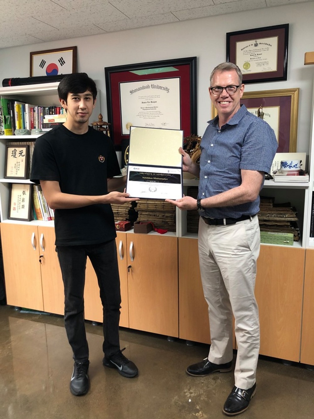 Certificate of Appreciation