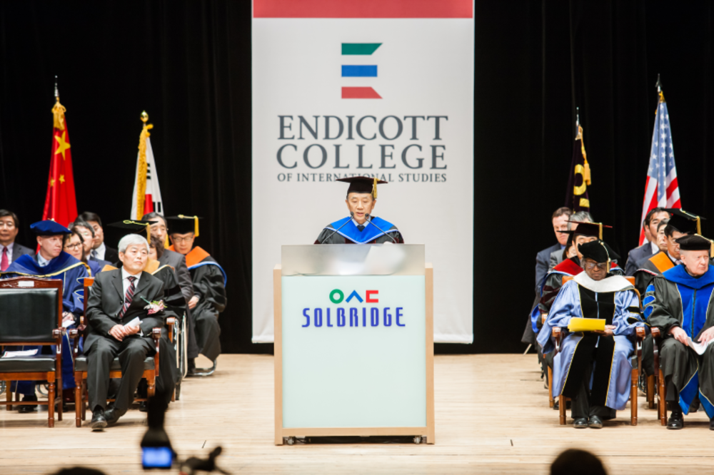 Endicott College of International Studies Naming Day