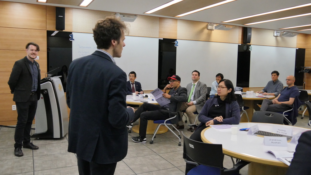 Dr. Sweeney and Dr. Kester gave a speech in Keimyung University - Daegu