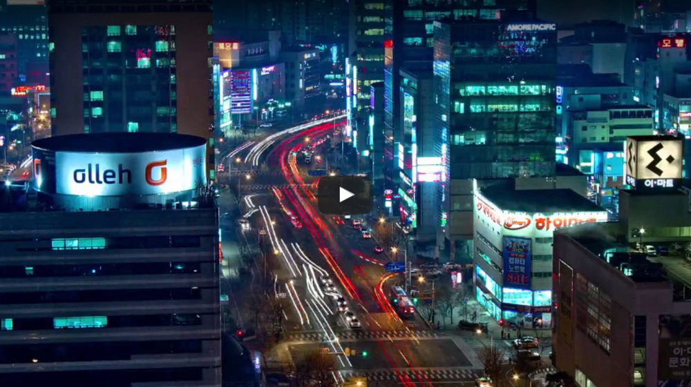Time lapse Daejeon,South Korea
