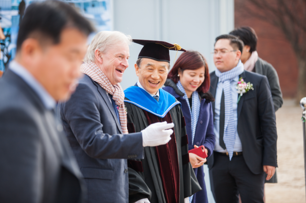 Endicott College of International Studies Naming Day